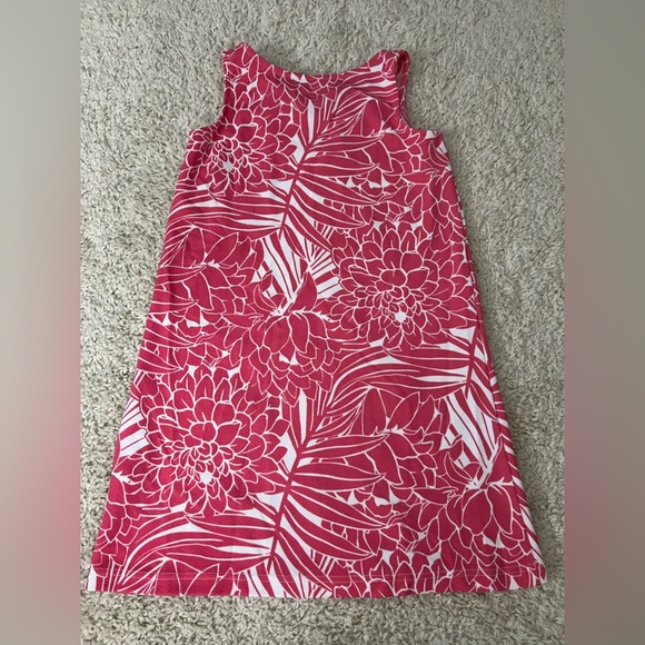 Girls Size Large Pappagallo Pink Floral Sleeveless Dress by - Picture 2 of 5